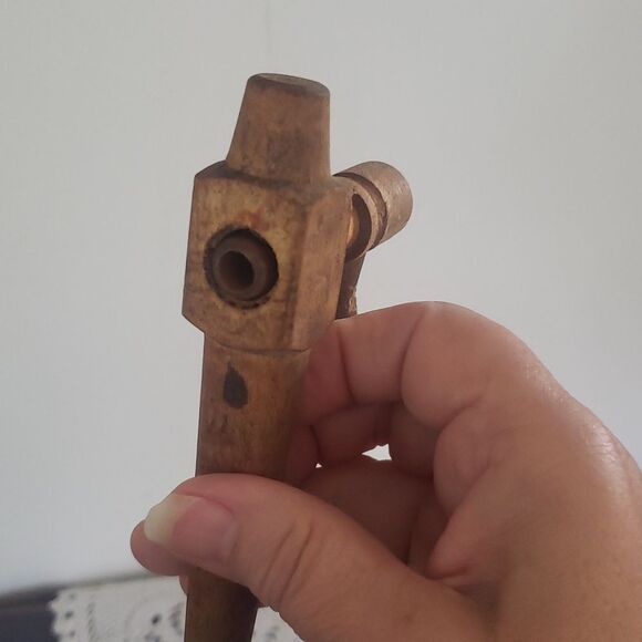 Vintage Lot of 3 Wooden Beer Wine Whiskey Keg Barrell Tap Spigot Spouts - Picture 8 of 11